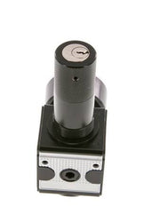 Precisie Drukregelaar G1/4'' 2100l/min 0.1-3.0bar/1-44psi Zink Spuitgiet Cilinderslot Multifix 1