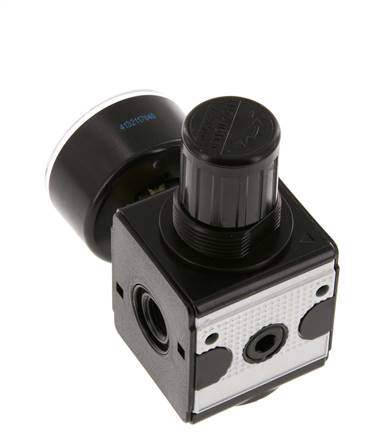 Precisie Drukregelaar G1/4'' 2100l/min 0.5-16.0bar/7-232psi Zinkspuitgiet Multifix 1