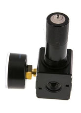 Drukregelaar G1/4'' 2100l/min 0.2-6.0bar/3-87psi Zinkspuitgietcilinder Vergrendeling Multifix 1