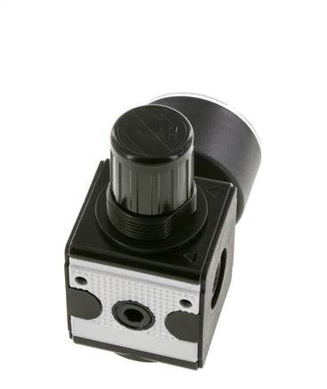Drukregelaar G1/4'' 2100l/min 0.1-1.0bar/1-14psi Zinkspuitgiet Multifix 1