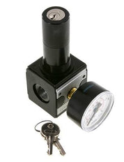 Drukregelaar G3/8'' 2100l/min 0,5-16,0bar/7-232psi Cilinderlock Multifix 1