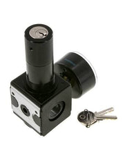 Drukregelaar G3/8'' 2100l/min 0,5-16,0bar/7-232psi Cilinderlock Multifix 1