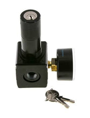 Drukregelaar G3/8'' 2100l/min 0,5-16,0bar/7-232psi Cilinderlock Multifix 1