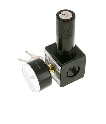 Drukregelaar G3/8'' 2100l/min 0.2-6.0bar/3-87psi Cilinderlock Multifix 1