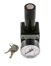 Drukregelaar G3/8'' 2100l/min 0,5-16,0bar/7-232psi Cilinderlock Multifix 1
