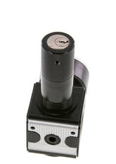 Drukregelaar G1/4'' 2100l/min 0.1-3.0bar/1-44psi Zinkspuitgietcilinder Vergrendeling Multifix 1