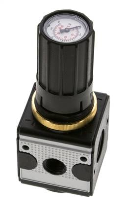 Drukregelaar voor Manifold Assemblage G1/4'' 2250l/min 0.1-3.0bar/1-44psi Zinkspuitgiet Multifix 1