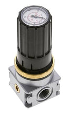 Drukregelaar voor spruitstukassemblage G1/4''&1/8'' 1700l/min 0.5-10.0bar/7-145psi Zinkspuitgiet Multifix 0