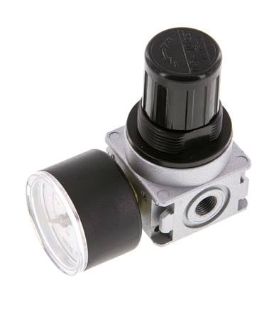 Drukregelaar G1/8'' 1450l/min 0,5-10,0bar/7-145psi 40 mm Manometer Multifix 0