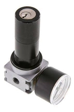 Drukregelaar G1/8'' 1450l/min 0,2-6,0bar/3-87psi 40 mm Manometer Cilinderlock Multifix 0