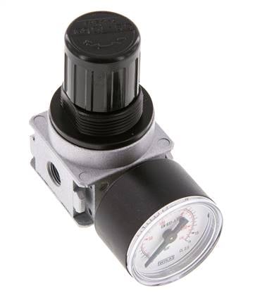 Drukregelaar G1/8'' 1450l/min 0,5-10,0bar/7-145psi 40 mm Manometer Multifix 0