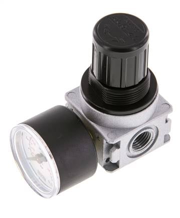 Drukregelaar G1/4'' 1450l/min 0.2-6.0bar/3-87psi 40 mm Manometer Multifix 0