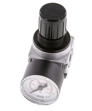 Drukregelaar G1/8'' 1450l/min 0,5-10,0bar/7-145psi 40 mm Manometer Multifix 0