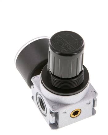 Drukregelaar G1/4'' 1450l/min 0.1-3.0bar/1-44psi Zinkspuitgietwerk 40 mm Manometer Multifix 0