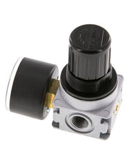 Drukregelaar G1/4'' 1450l/min 0.5-10.0bar/7-145psi Zinkspuitgietwerk 40 mm Manometer Multifix 0