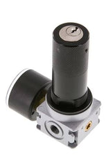 Drukregelaar G1/8'' 1450l/min 0,2-6,0bar/3-87psi 40 mm Manometer Cilinderlock Multifix 0