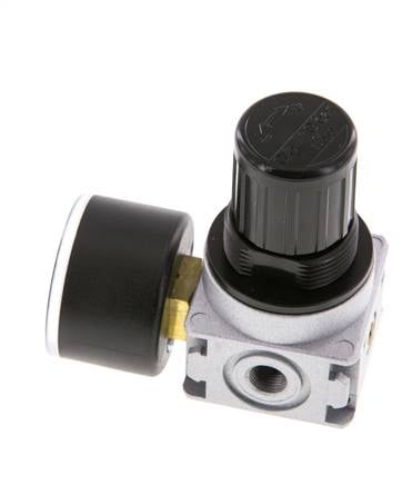 Drukregelaar G1/8'' 1450l/min 0,5-10,0bar/7-145psi 40 mm Manometer Multifix 0