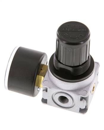 Drukregelaar G1/8'' 1450l/min 0.2-6.0bar/3-87psi 40 mm Manometer Multifix 0