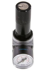 Drukregelaar G1/8'' 1450l/min 0,5-10,0bar/7-145psi 40 mm Manometer Cilinderlock Multifix 0