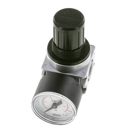 Drukregelaar G1/4'' 1450l/min 0,1-1,0bar/1-14psi 40 mm Manometer Multifix 0