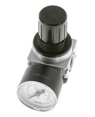 Drukregelaar voor Manifold Assemblage G1/4'' 1450l/min 0.5-10.0bar/7-145psi Zink Spuitgietwerk 40 mm Manometer Multifix 0