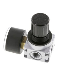 Drukregelaar voor Manifold Assemblage G1/4'' 1450l/min 0.1-3.0bar/1-44psi Zink Spuitgietwerk 40 mm Manometer Multifix 0