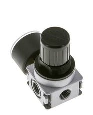 Drukregelaar voor Manifold Assemblage G1/4'' 1450l/min 0.2-6.0bar/3-87psi Zink Spuitgietwerk 40 mm Manometer Multifix 0