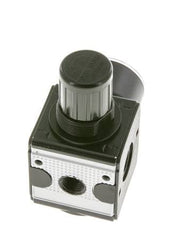 Drukregelaar voor Manifold Assemblage G1/4'' 2250l/min 0.5-16.0bar/7-232psi Zink Spuitgietwerk 40 mm Manometer Multifix 1