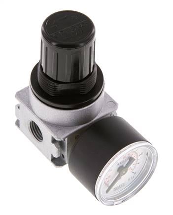 Drukregelaar G1/4'' 600l/min 0.2-6.0bar/3-87psi 40 mm Manometer Multifix 0
