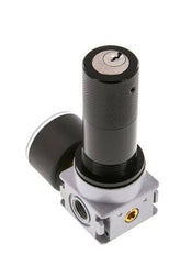 Drukregelaar G1/4'' 600l/min 0,2-6,0bar/3-87psi 40 mm Manometer Cilinderlock Multifix 0