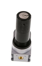 Drukregelaar G1/4'' 600l/min 0,1-3,0bar/1-44psi 40 mm Manometer Cilinderlock Multifix 0