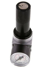 Drukregelaar G1/4'' 600l/min 0,5-10,0bar/7-145psi 40 mm Manometer Cilinderlock Multifix 0