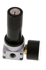 Drukregelaar G1/4'' 600l/min 0,5-10,0bar/7-145psi 40 mm Manometer Cilinderlock Multifix 0