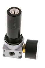 Drukregelaar G1/4'' 600l/min 0,2-6,0bar/3-87psi 40 mm Manometer Cilinderlock Multifix 0