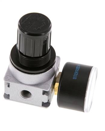 Drukregelaar G1/8'' 600l/min 0,5-10,0bar/7-145psi 40 mm Manometer Multifix 0