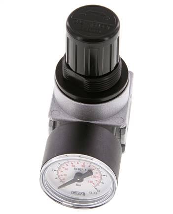Drukregelaar G1/4'' 600l/min 0.2-6.0bar/3-87psi 40 mm Manometer Multifix 0