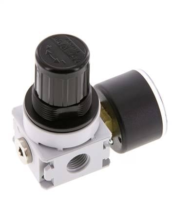 Drukregelaar G1/4'' 700l/min 0,5-10,0bar/7-145psi 40 mm Manometer Multifix 0