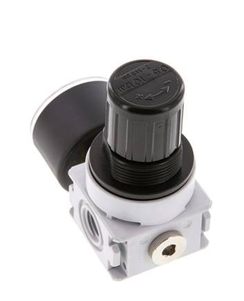 Drukregelaar G1/4'' 700l/min 0.2-6.0bar/3-87psi 40 mm Manometer Multifix 0
