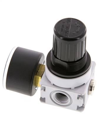 Drukregelaar G1/4'' 700l/min 0,1-3,0bar/1-44psi 40 mm Manometer Multifix 0