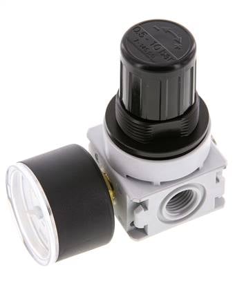 Drukregelaar G1/4'' 700l/min 0,5-10,0bar/7-145psi 40 mm Manometer Multifix 0