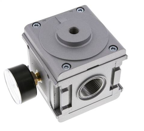 Drukregelaar Pilot Bediend G1'' 17500l/min 0.5-16.0bar/7-232psi Aluminium Multifix 5