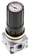 Drukregelaar G1/4'' 1450l/min 0.2-6.0bar/3-87psi Zinkspuitgietknop met Manometer Multifix 0
