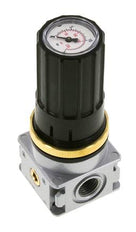 Drukregelaar G1/4'' 1450l/min 0.5-10.0bar/7-145psi Zinkspuitgietknop met Manometer Multifix 0