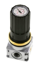 Drukregelaar G1/4'' 1450l/min 0.5-10.0bar/7-145psi Zinkspuitgietknop met Manometer Multifix 0