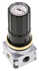 Drukregelaar G1/4'' 1450l/min 0.2-6.0bar/3-87psi Zinkspuitgietknop met Manometer Multifix 0