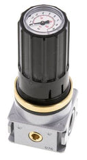 Drukregelaar G1/4'' 1450l/min 0.2-6.0bar/3-87psi Zinkspuitgietknop met Manometer Multifix 0