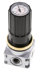Drukregelaar G1/4'' 1450l/min 0.2-6.0bar/3-87psi Zinkspuitgietknop met Manometer Multifix 0