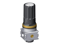 Drukregelaar G1/4'' 1450l/min 0.2-6.0bar/3-87psi Zinkspuitgietknop met Manometer Multifix 0