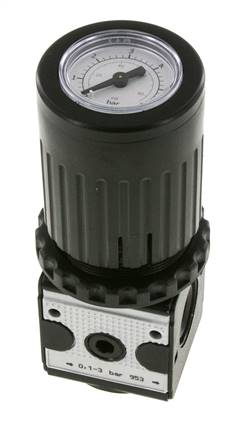 Drukregelaar G3/8'' 2100l/min 0,1-3,0bar/1-44psi Multifix 1