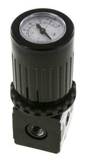 Drukregelaar G1/4'' 2100l/min 0.5-10.0bar/7-145psi Zinkspuitgietknop met Manometer Multifix 1